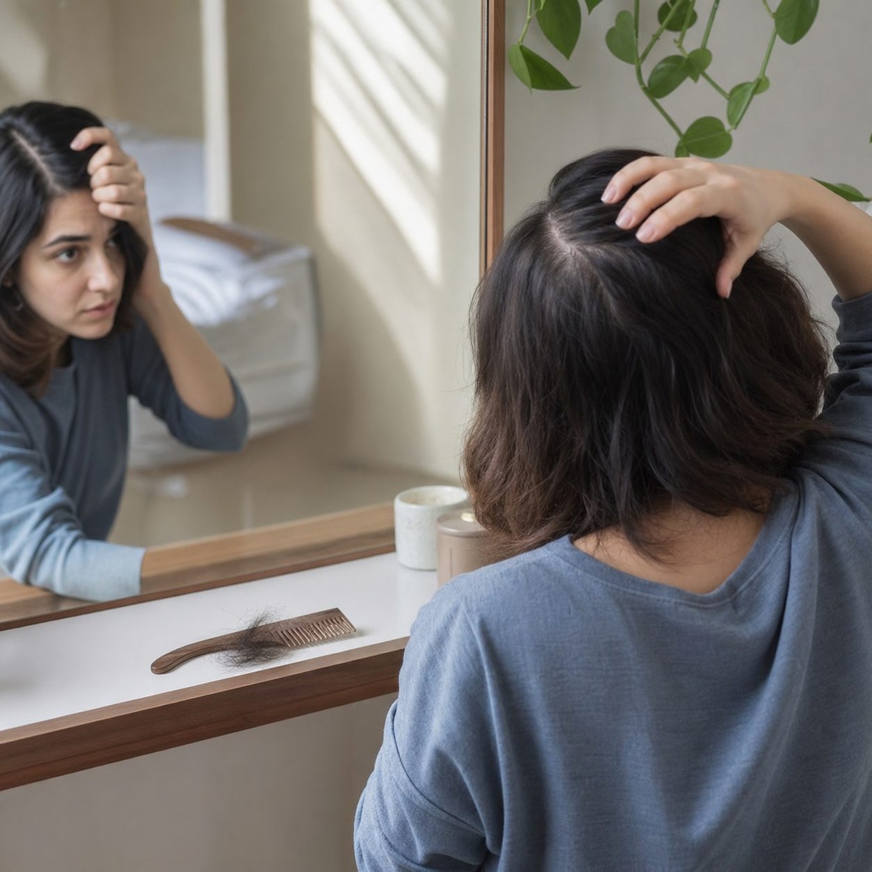 بررسی ریزش مو و زمان مراجعه به متخصص پوست