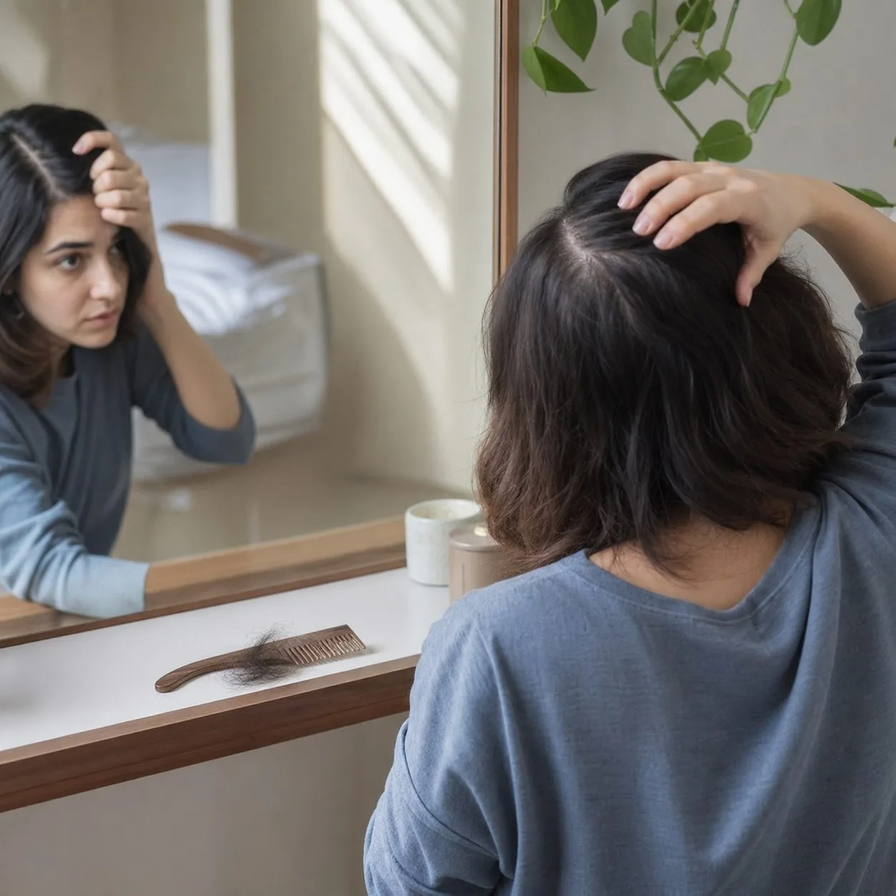 بررسی ریزش مو و زمان مراجعه به متخصص پوست