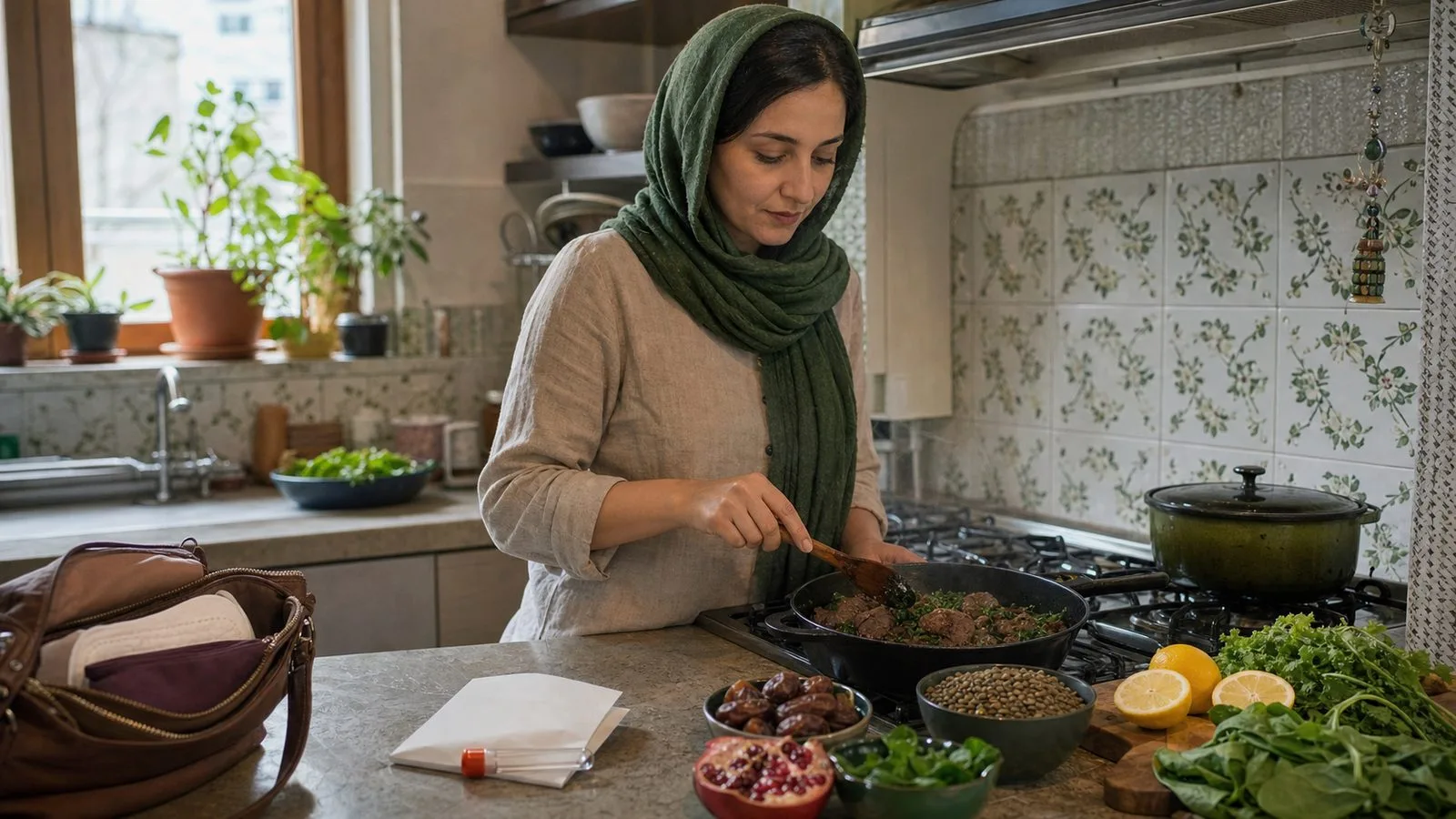تصویر اختصاصی درباره نیاز آهن در زنان، تغذیه، قاعدگی و کم‌خونی